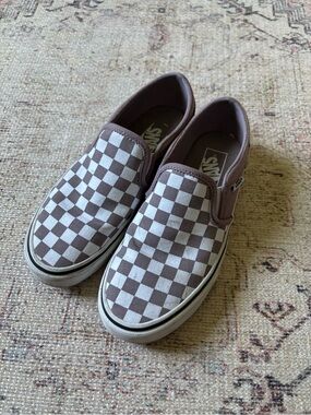 Checkered Vans